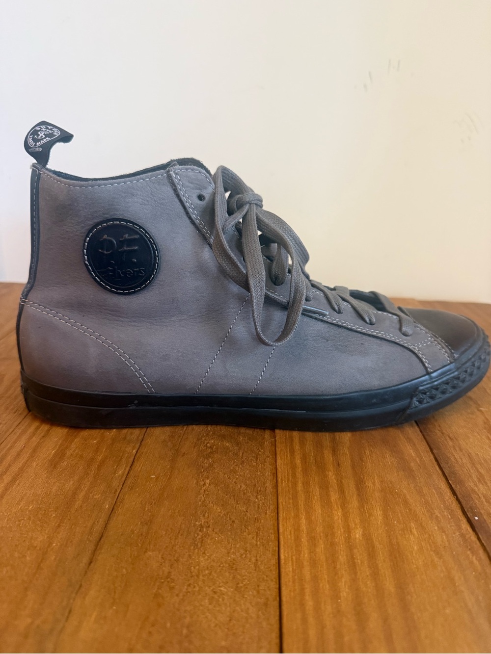 PF Flyers x Todd Snyder. Rambler Hi Sneakers. Magnetic Gray. Size 10.5.